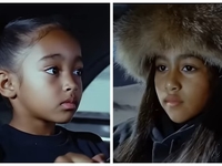 Каньє Вест зняв у новому кліпі дочок від Кім Кардаш'ян