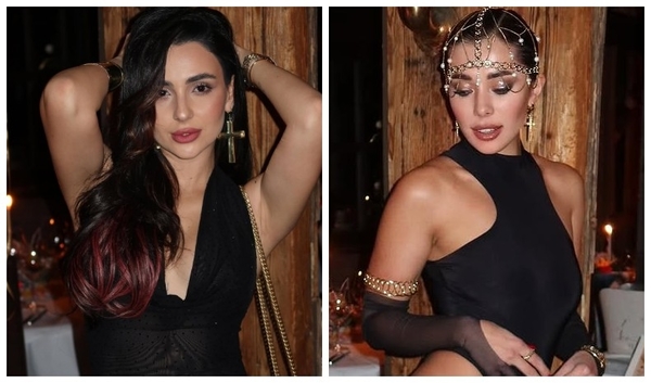 Трінчер у компанії Неплях зустріла Новий рік у Куршевелі