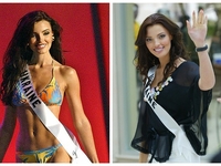 «Мисс Украина» Александра Николаенко с 89-летним мужем засветилась на инаугурации Трампа