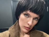 Мілла Йовович показала молодшу дочку та привітала її з першим ювілеєм