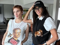 Деми Мур публично обратилась к 31-летней дочери от Брюса Уиллиса