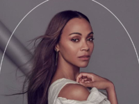 Звезда «Аватара» Зои Салдана прошлась по красной дорожке с тремя детьми